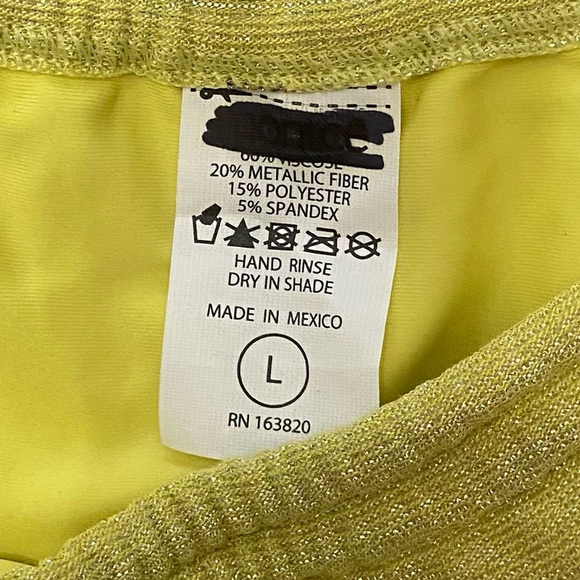 New! Montce brasil bikini bottom limon sparkle cheeky thong 24647 - Picture 12 of 12